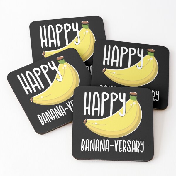Item preview, Happy Banana-Versary Banana Anniversary designed and sold by eternallygifted.