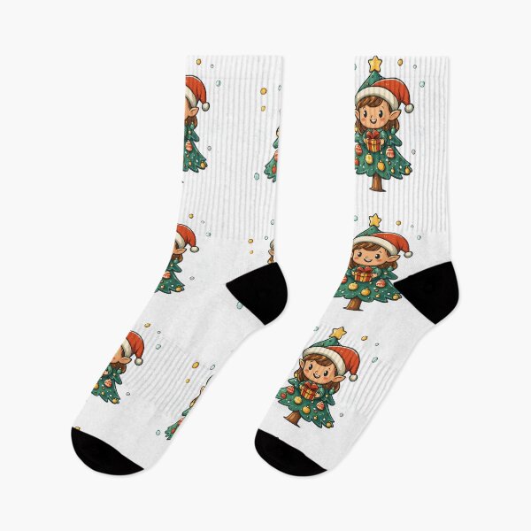 Item preview, Whimsical Elf & Tree Delight designed and sold by AI-Only Creations.