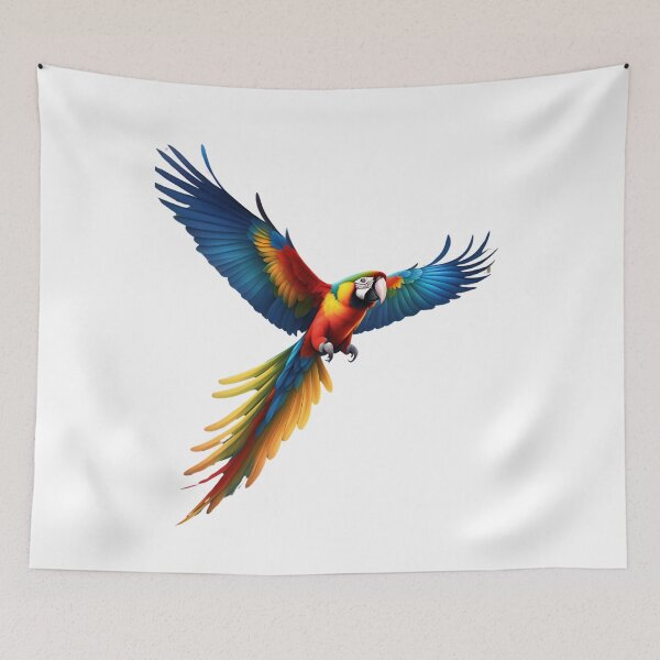 Item preview, Colorful parrot designed and sold by CrazyDuoTeam.