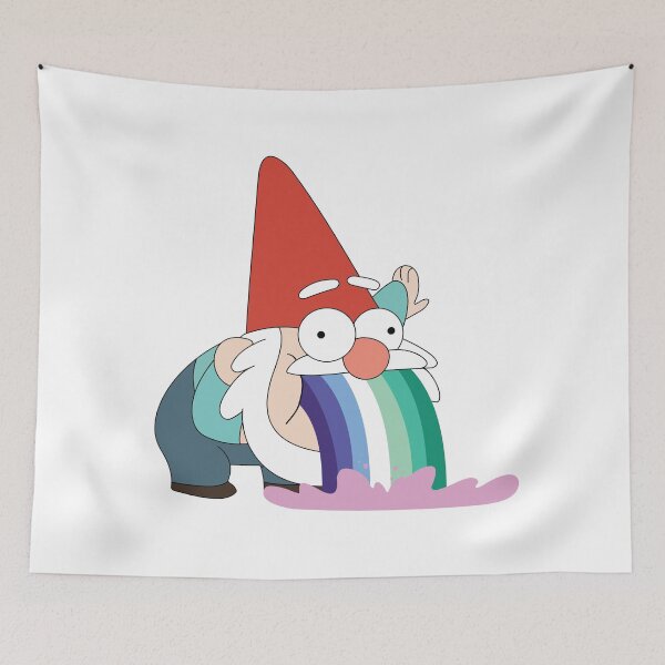Item preview, Gravity Falls Gnome Gay Man Pride Flag 7 colors designed and sold by gfmemer.