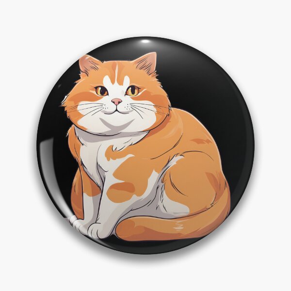 Item preview, Chunky orange cat sticker designed and sold by FlawlessDraft.