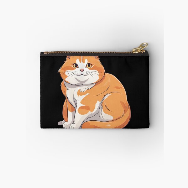 Item preview, Chunky orange cat sticker designed and sold by FlawlessDraft.