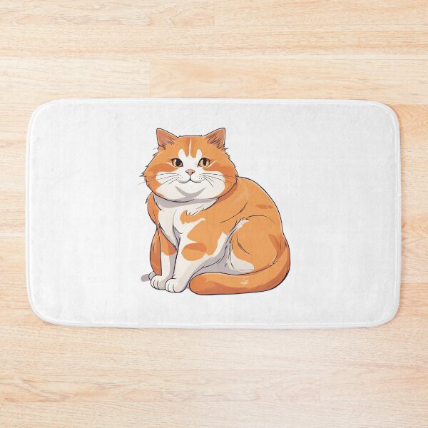 Item preview, Chunky orange cat sticker designed and sold by FlawlessDraft.