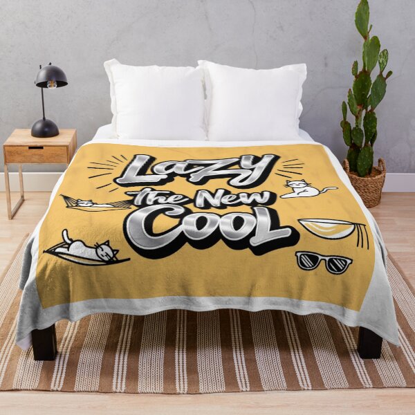 Item preview, Lazy is the New Cool Design Merchandise  designed and sold by Design E Khaas.