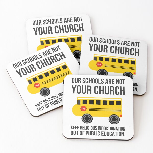 Item preview, Keep religious indoctrination out of public education  designed and sold by Rachel the Artist .