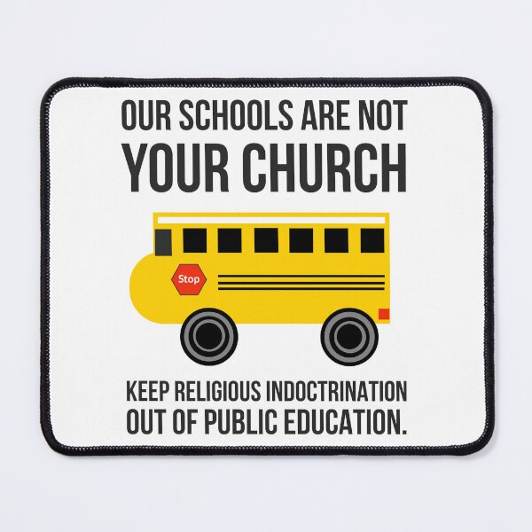 Item preview, Keep religious indoctrination out of public education designed and sold by Rachel the Artist .