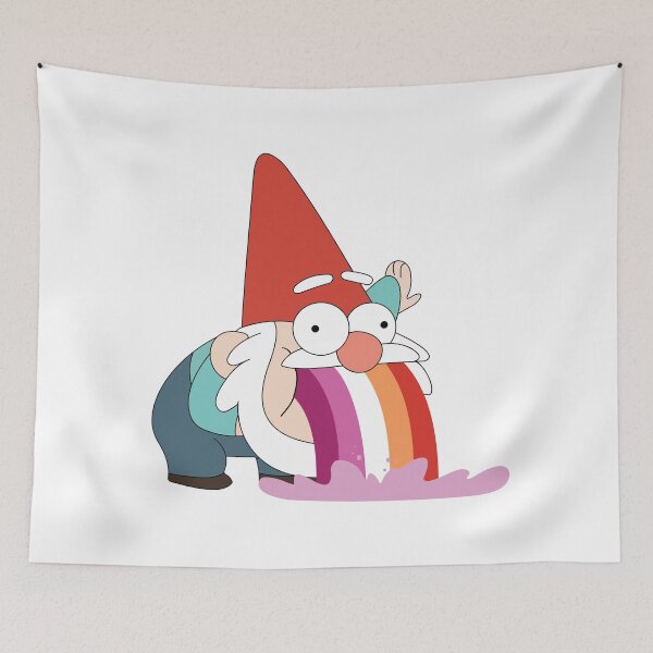 Item preview,  Gravity Falls Gnome Lesbian Pride Flag 5 colors designed and sold by gfmemer.