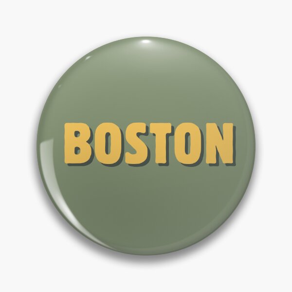Item preview, Boston (block typeface) olive minimalist designed and sold by DesignCollectiv.