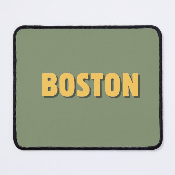 Item preview, Boston (block typeface) olive minimalist designed and sold by DesignCollectiv.