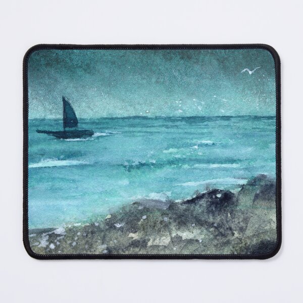 Item preview, Green boat designed and sold by MihariBloom.