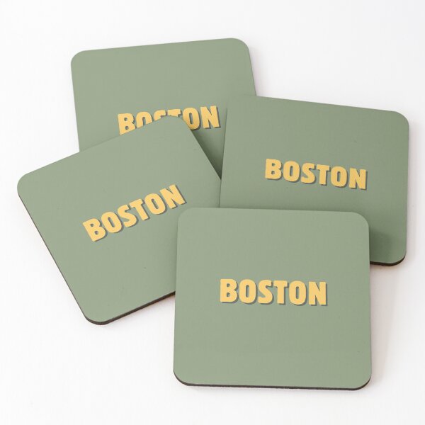 Item preview, Boston (block typeface) olive minimalist designed and sold by DesignCollectiv.