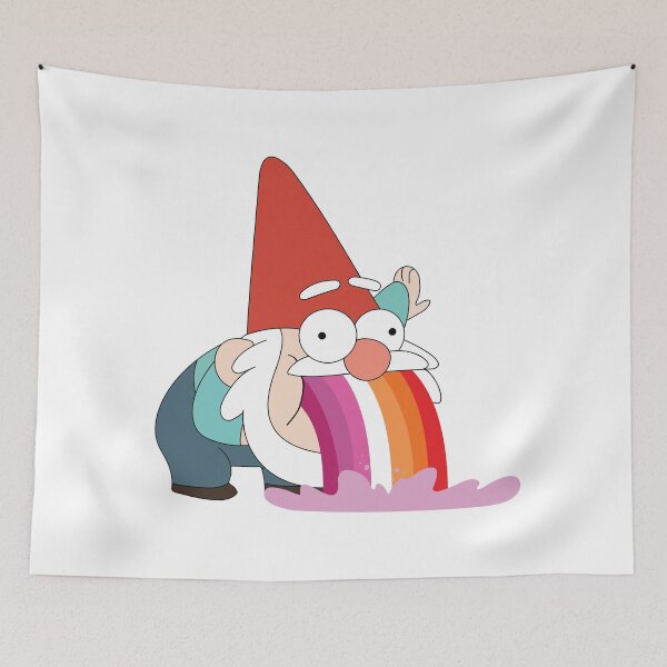 Item preview, Gravity Falls Gnome Lesbian Pride Flag 7 colors designed and sold by gfmemer.