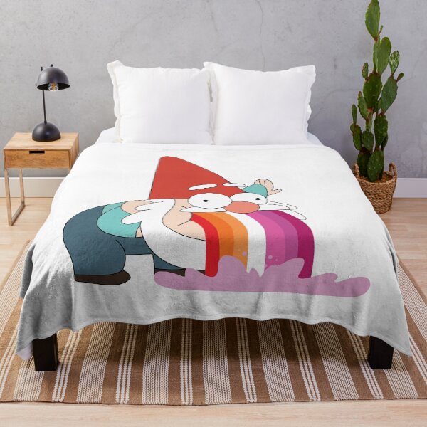 Item preview, Gravity Falls Gnome Lesbian Pride Flag 7 colors designed and sold by gfmemer.