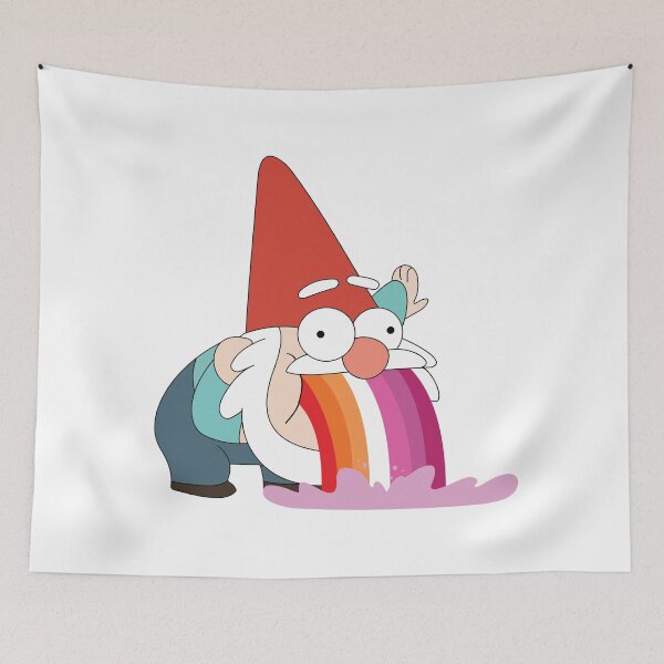 Item preview, Gravity Falls Gnome Lesbian Pride Flag 7 colors designed and sold by gfmemer.