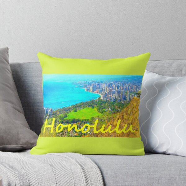 Item preview, Diamond Head View Of Honolulu-Waikiki VII designed and sold by R-F-B.