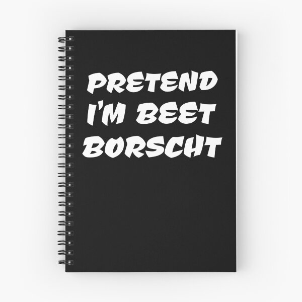 Item preview, Pretend I'm Beet Borscht Lazy Halloween Jewish Food designed and sold by SharpThreadZ.