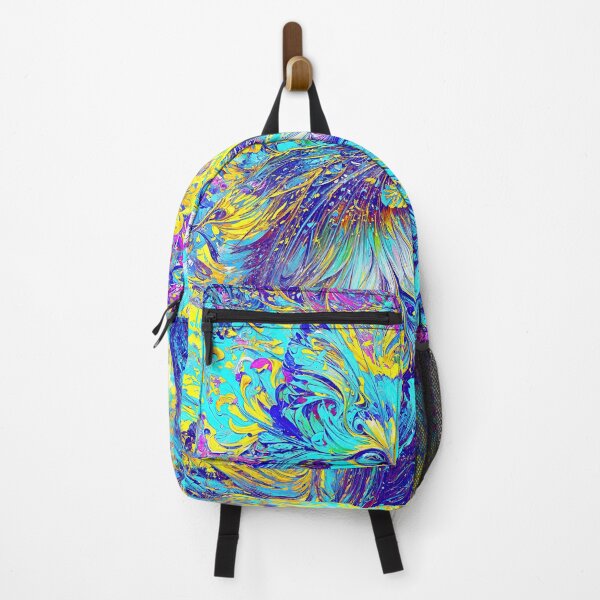 Item preview, Mystical Cat in Vivid Dreamlike Landscape designed and sold by blackhalt.