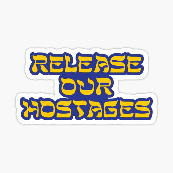 Item preview, Release Our Hostages designed and sold by SOJudeaMerch.