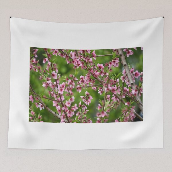 Item preview, beautiful pink flowers of fruit tree designed and sold by bagiolita.