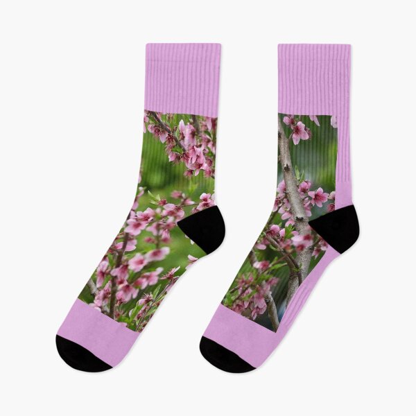 Item preview, beautiful pink flowers of fruit tree designed and sold by bagiolita.