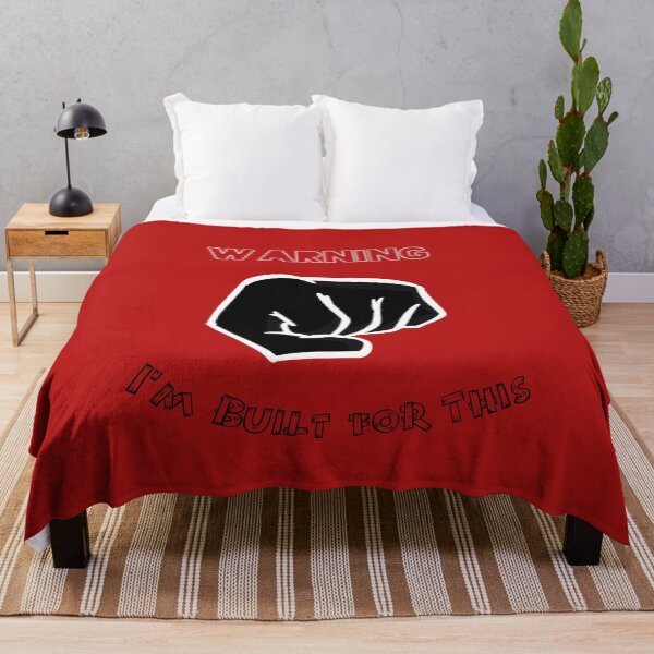 Item preview, Warning, I'm Built for This designed and sold by IronicalDesigns.