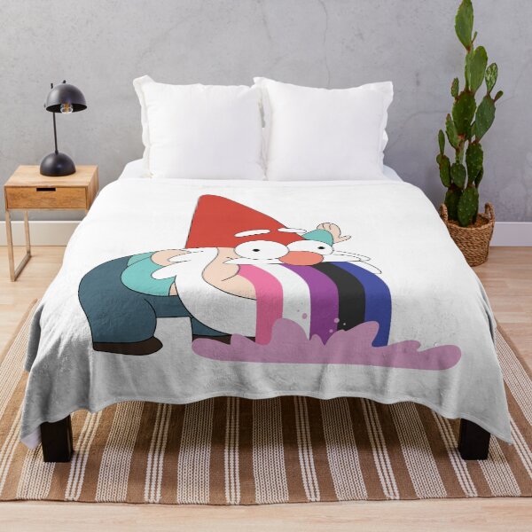 Item preview, Gravity Falls Gnome genderfluid Pride Flag designed and sold by gfmemer.