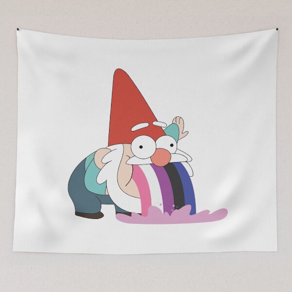 Item preview, Gravity Falls Gnome genderfluid Pride Flag designed and sold by gfmemer.