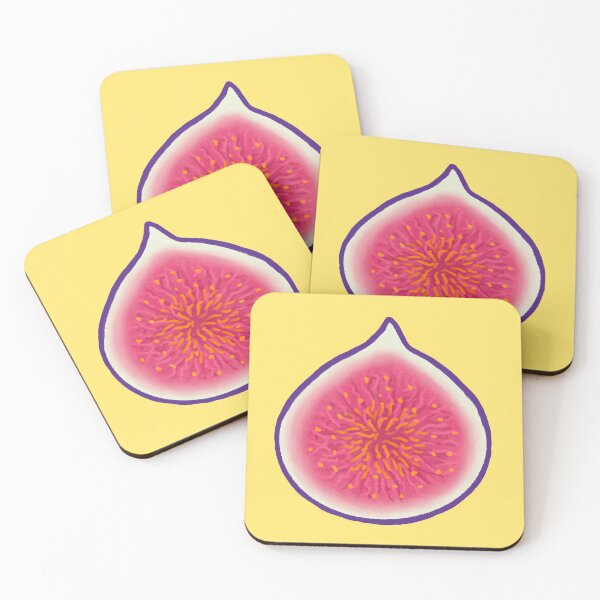 Item preview, Fig on Yellow designed and sold by bits-and-bob.