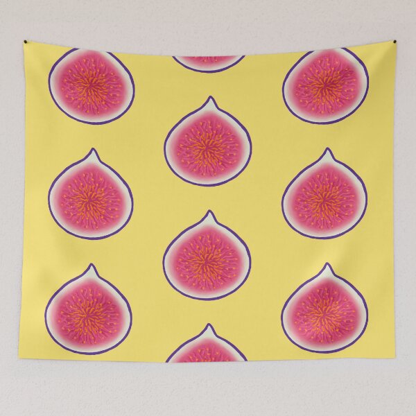 Item preview, Fig on Yellow designed and sold by bits-and-bob.