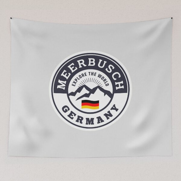 Item preview, Meerbusch Germany Black and White Crest designed and sold by World Designs.
