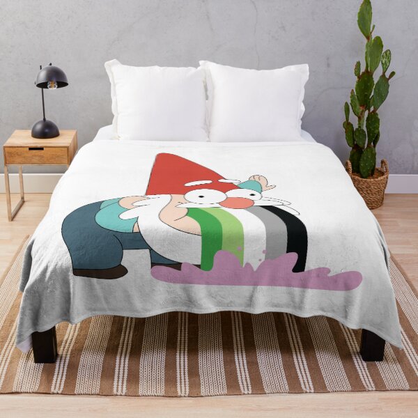 Item preview, Gravity Falls Gnome Aromantic Pride Flag designed and sold by gfmemer.