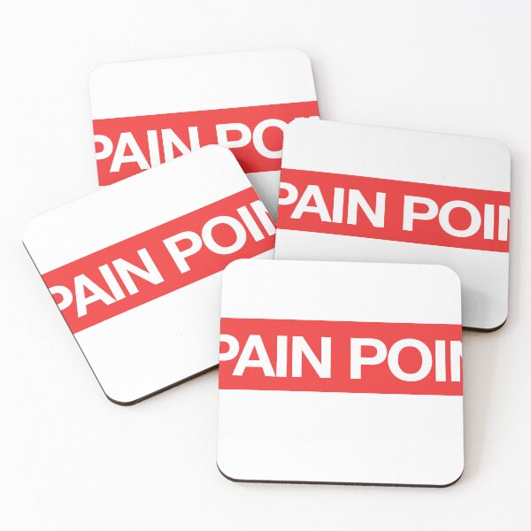 Item preview, Pain Point - UX Designer | Product Designer | UI Designer Stickers designed and sold by PoshPixel.