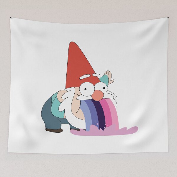 Item preview, Gravity Falls Gnome omnisexual Pride Flag designed and sold by gfmemer.