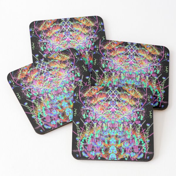 Item preview, Abstract Psychedelic Symmetry 6 designed and sold by Discordant Dreams Art.