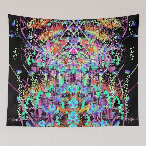 Item preview, Abstract Psychedelic Symmetry 6 designed and sold by Discordant Dreams Art.