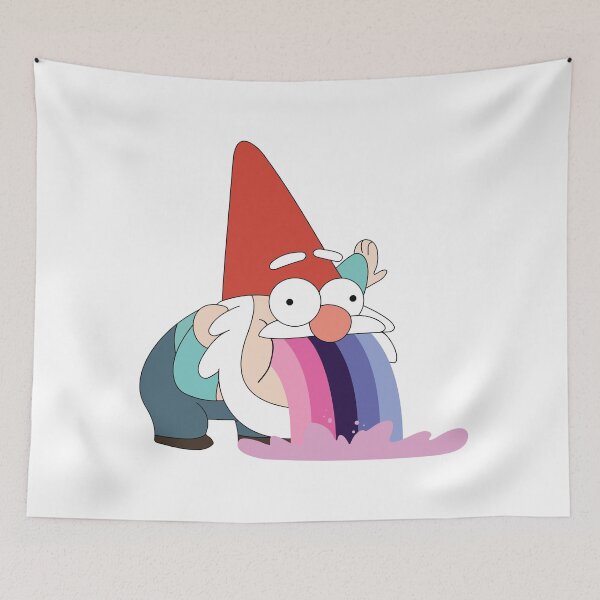 Item preview, Gravity Falls Gnome omnisexual Pride Flag designed and sold by gfmemer.