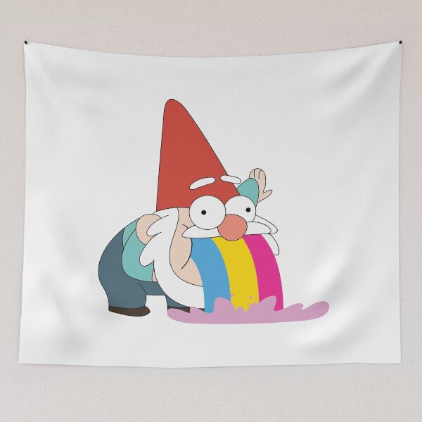 Item preview, Gravity Falls Gnome pansexual Pride Flag designed and sold by gfmemer.
