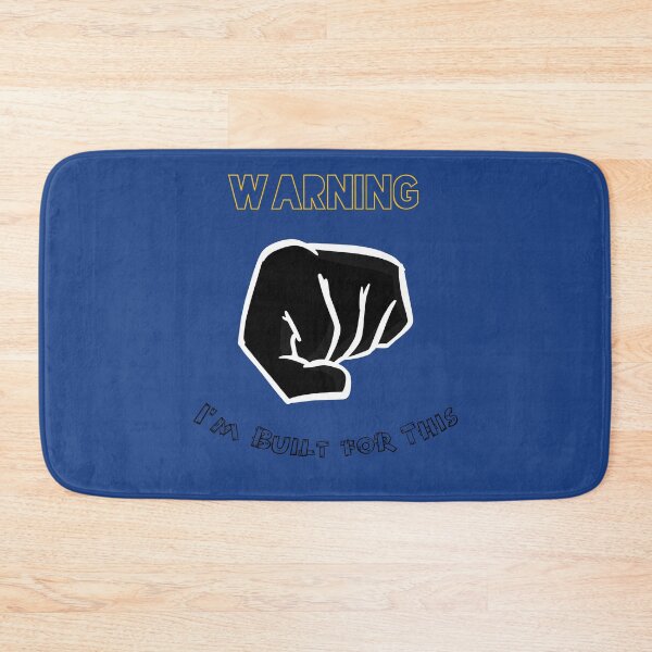Item preview, Warning, I'm Built for This 2 designed and sold by IronicalDesigns.