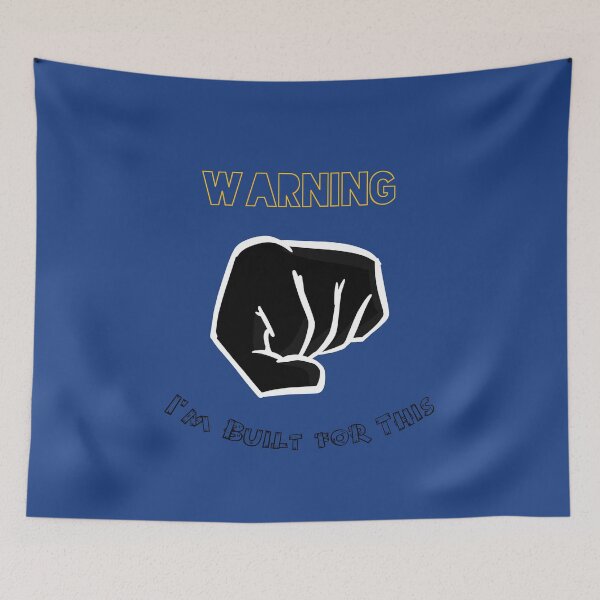 Item preview, Warning, I'm Built for This 2 designed and sold by IronicalDesigns.
