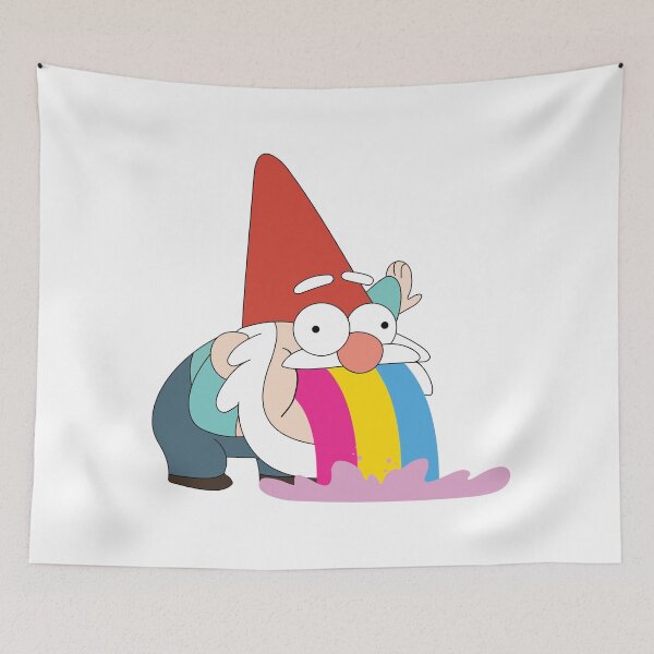 Item preview, Gravity Falls Gnome pansexual Pride Flag designed and sold by gfmemer.