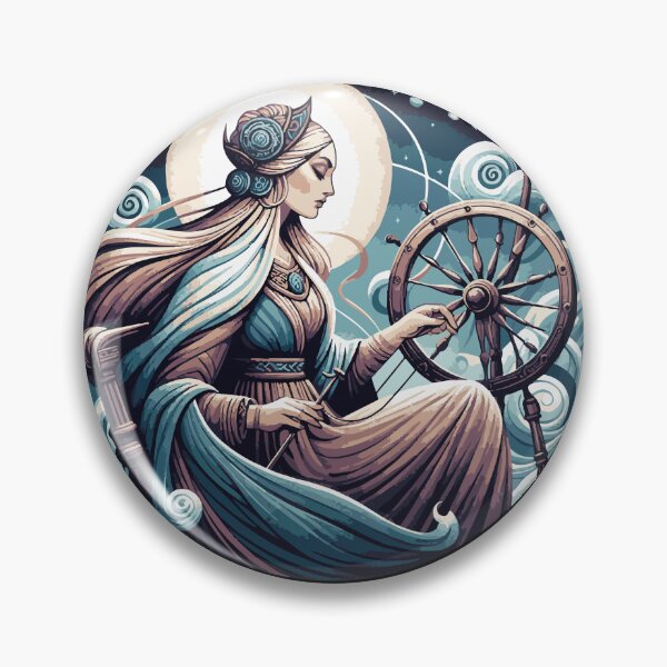 Item preview, Norse Goddess of Foresight and Motherhood Frigg designed and sold by karolinahinc.