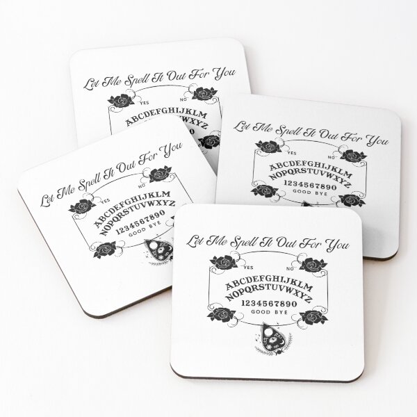 Item preview, Let Me Spell It Out To You? Ouija Board Spooky Roses Design designed and sold by KokkoCanada.