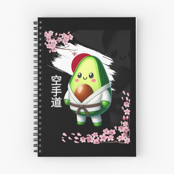 Artikelvorschau, Avocado kawaii japanischer Karateka entworfen und verkauft von ZerpaGiovanna.