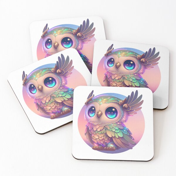 Item preview, Dreamer Owl: Cosmic Night Vision designed and sold by GusiaTreasures.
