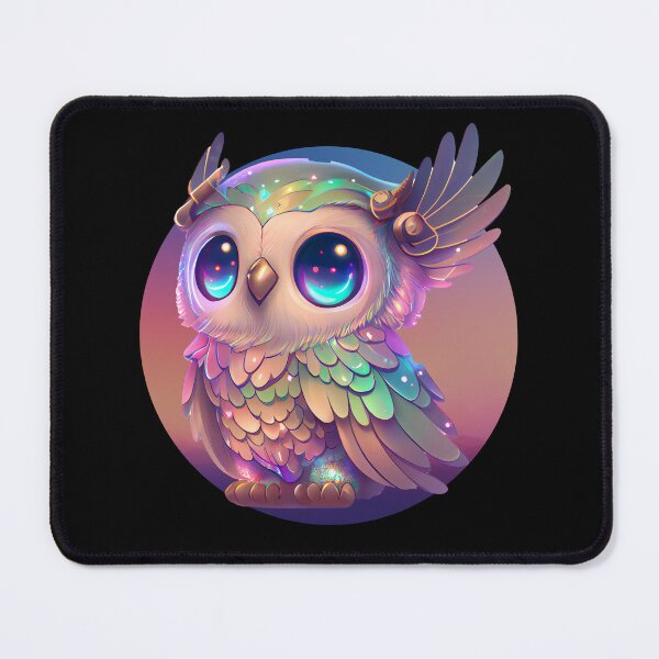 Item preview, Dreamer Owl: Cosmic Night Vision designed and sold by GusiaTreasures.