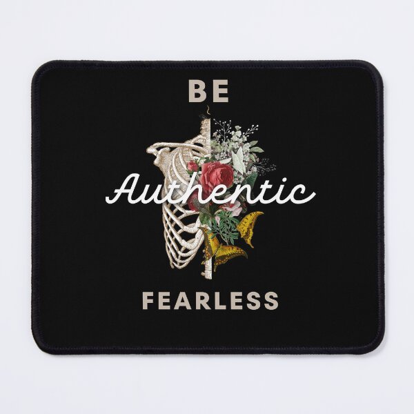 Item preview, be fearless, be authentic designed and sold by Abundancelife.