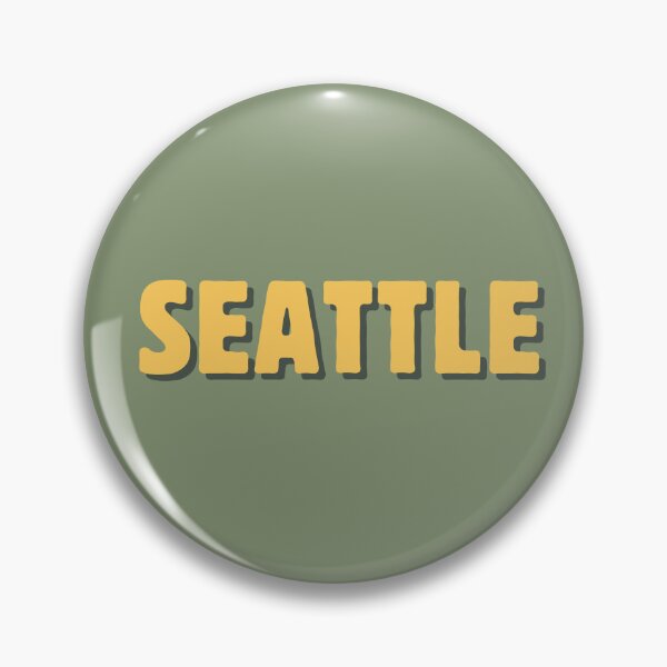 Artikelvorschau, Seattle (Blockschrift) oliv minimalistisch entworfen und verkauft von DesignCollectiv.
