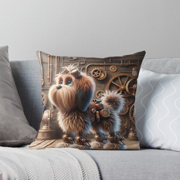 Item preview, Steampunk Briard designed and sold by Sillytoe.