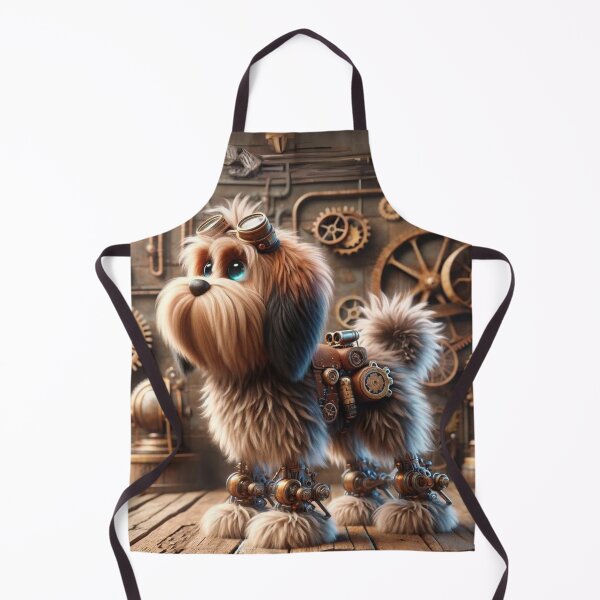 Item preview, Steampunk Briard designed and sold by Sillytoe.