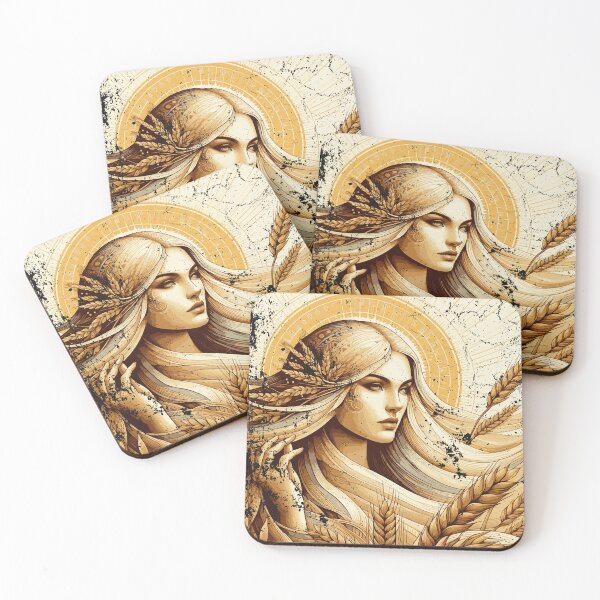 Item preview, Norse Goddess of the Earth Homes and Crops Sif designed and sold by karolinahinc.